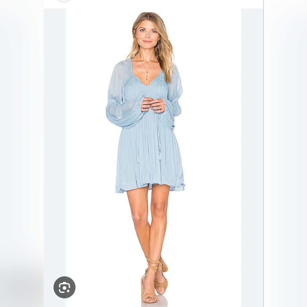 Free People Lini Smocked Dress Size XS - Picture 15 of 15